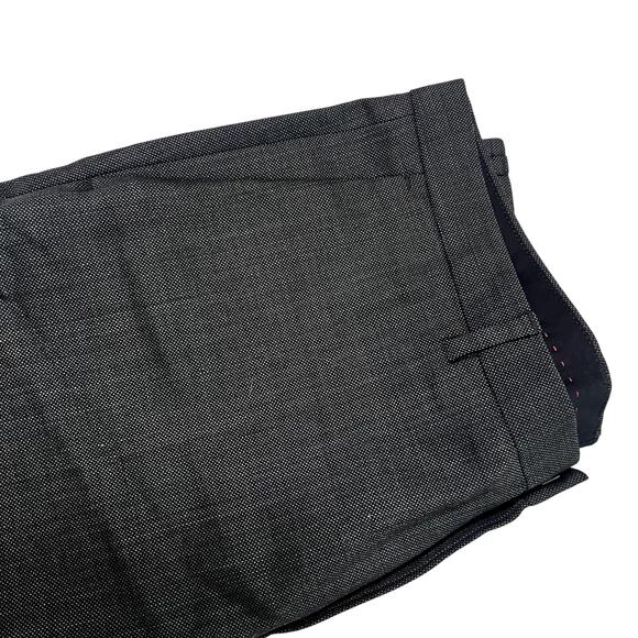HUGO Hesten Dress Pant Extra Slim Fit -Wool blend-Charcoal- Sz 34R - Picture 2 of 7